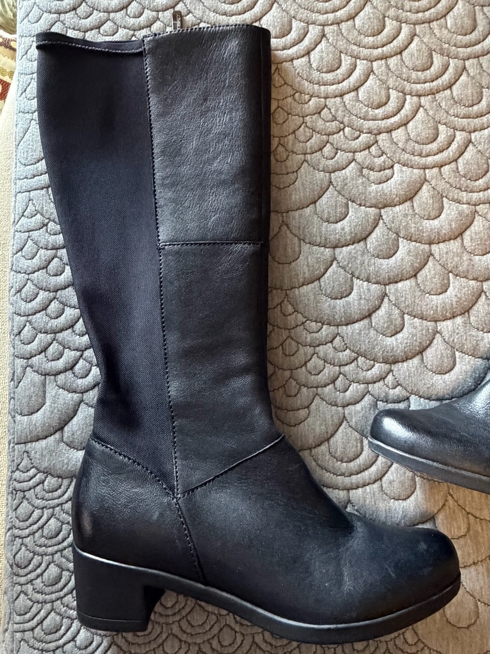 Dansko Black Celestine Tall Boot | Size 7 (38M) - Picture 3 of 8